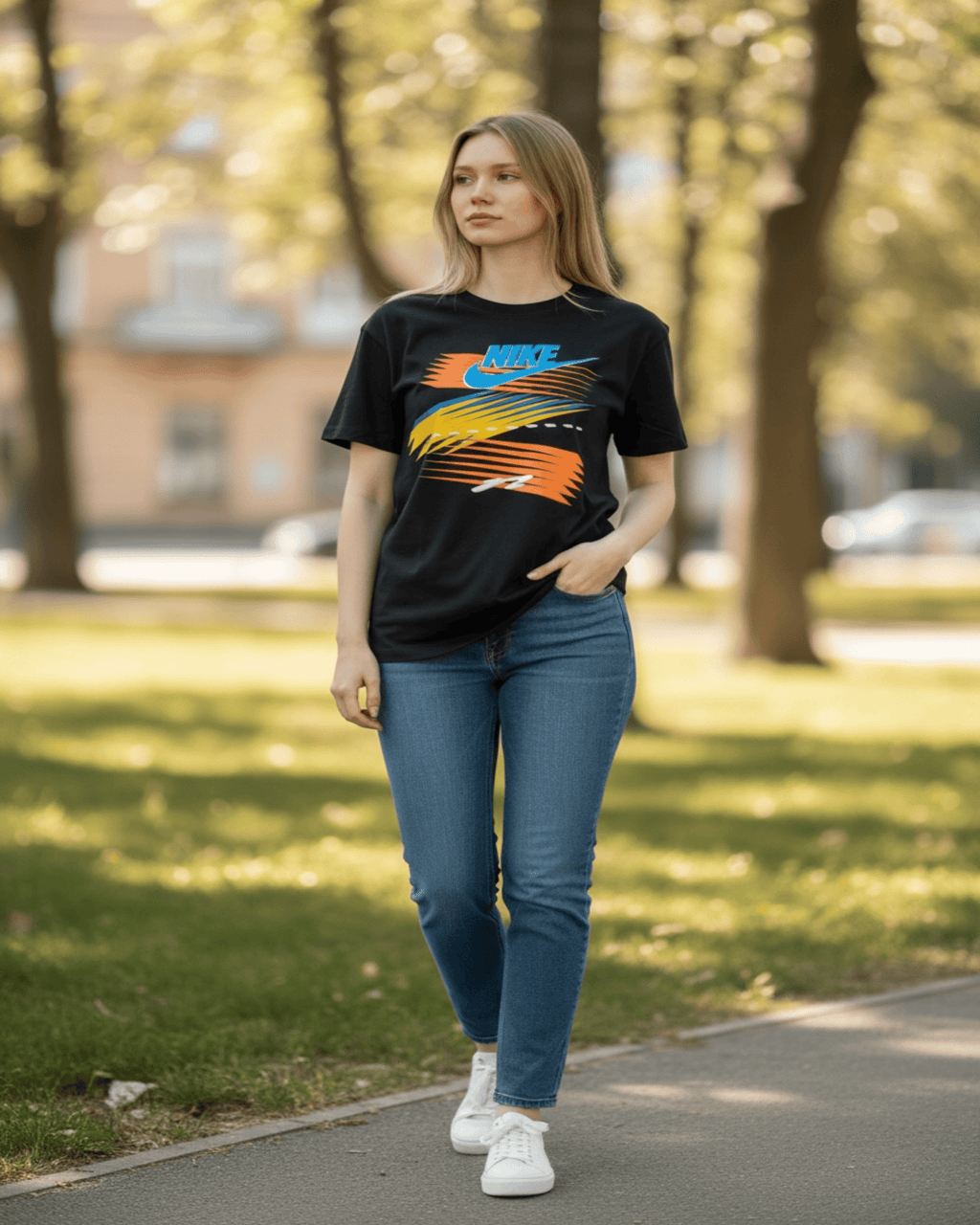 ElysMode Clothing Black / S/M The Nike T-Shirt