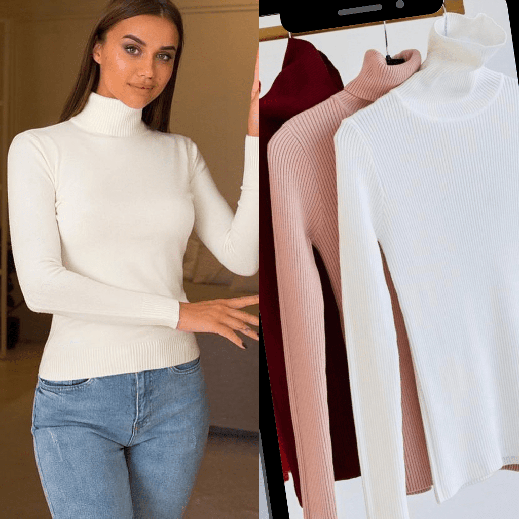ElysMode Shirts & Tops Turtleneck Collection