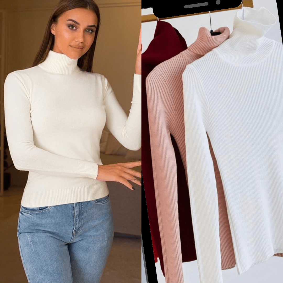 ElysMode Shirts & Tops Turtleneck Collection